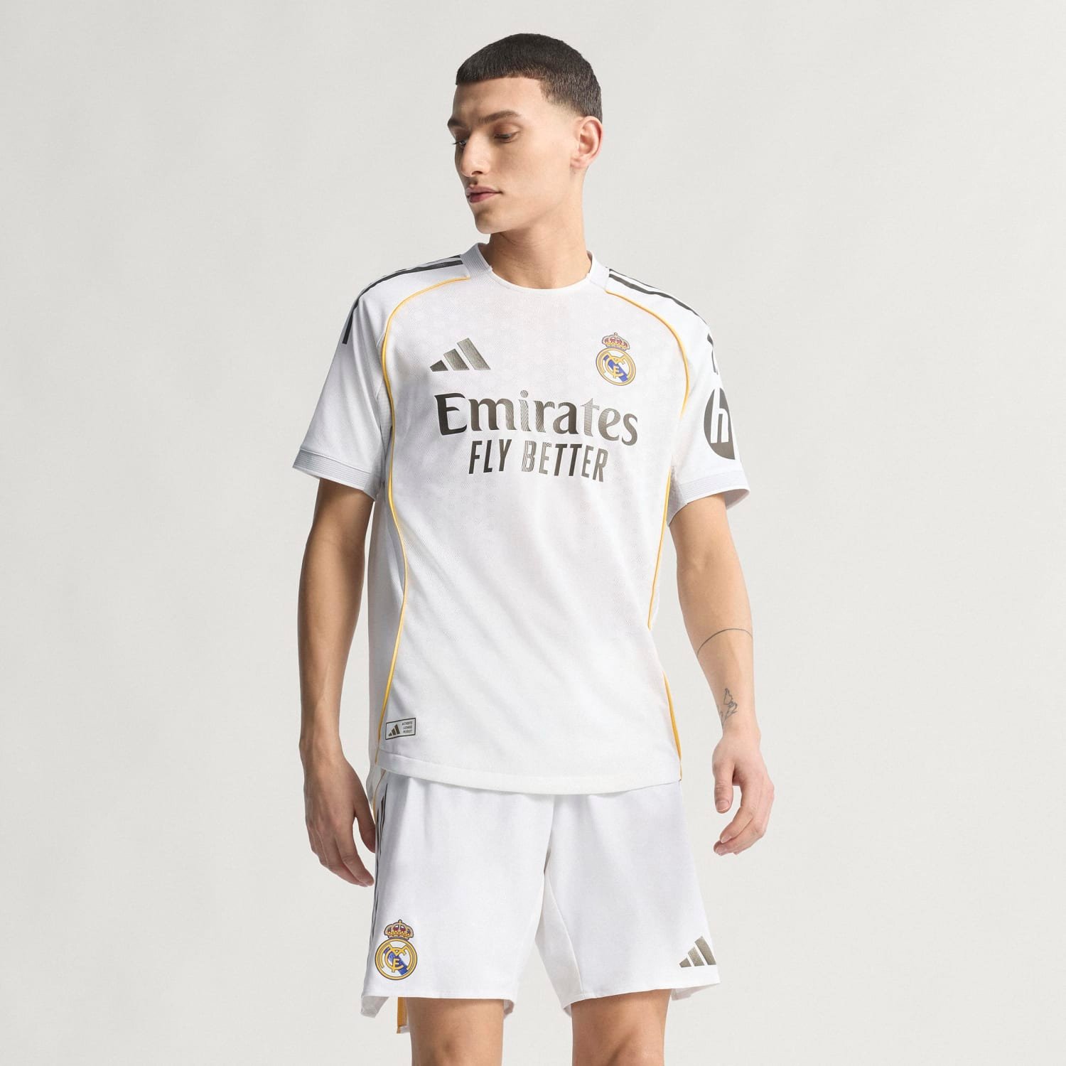 Real Madrid Men's 25/26 Player Home Jersey - Image 6