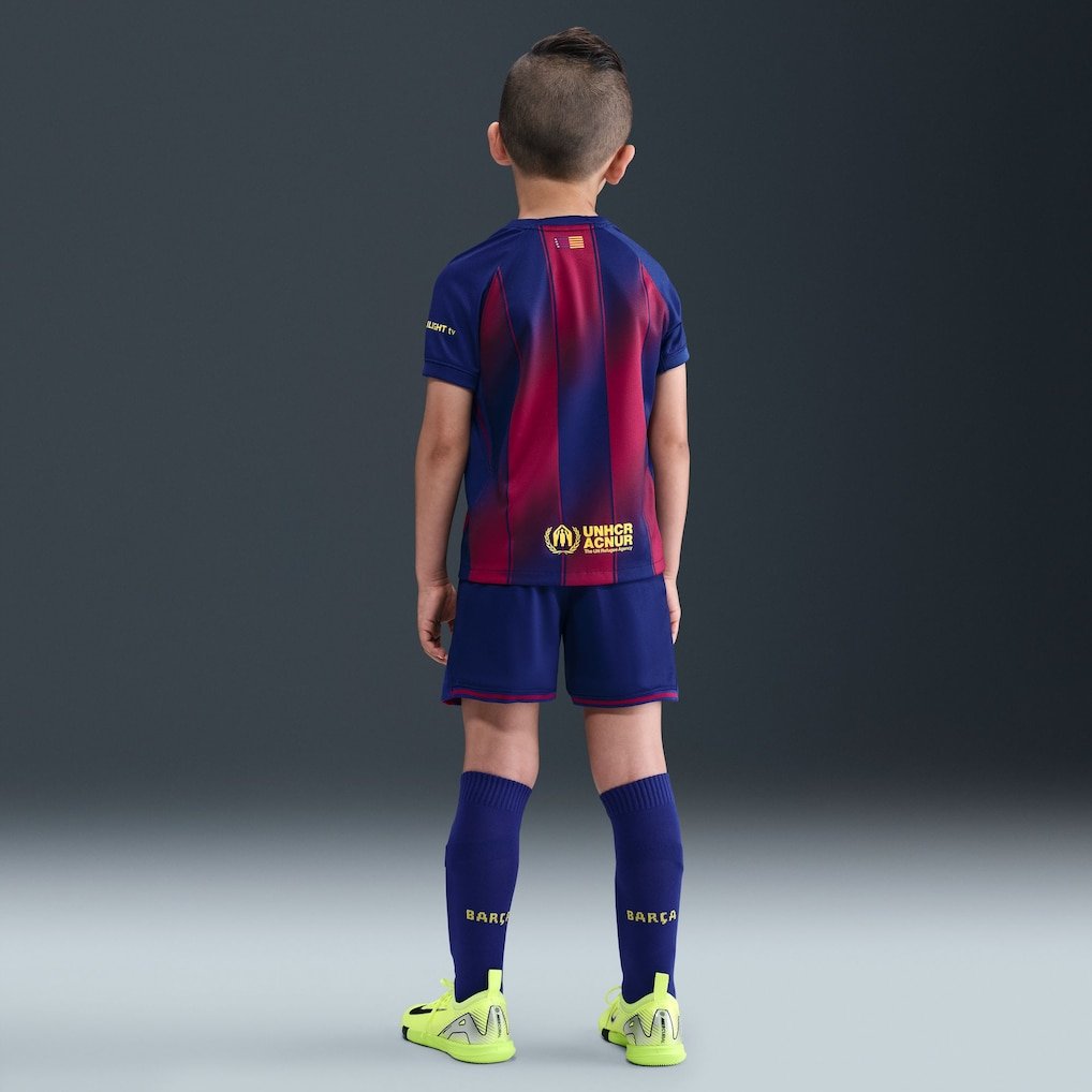 Barcelona Kids 25/26 Home Kit - Image 4