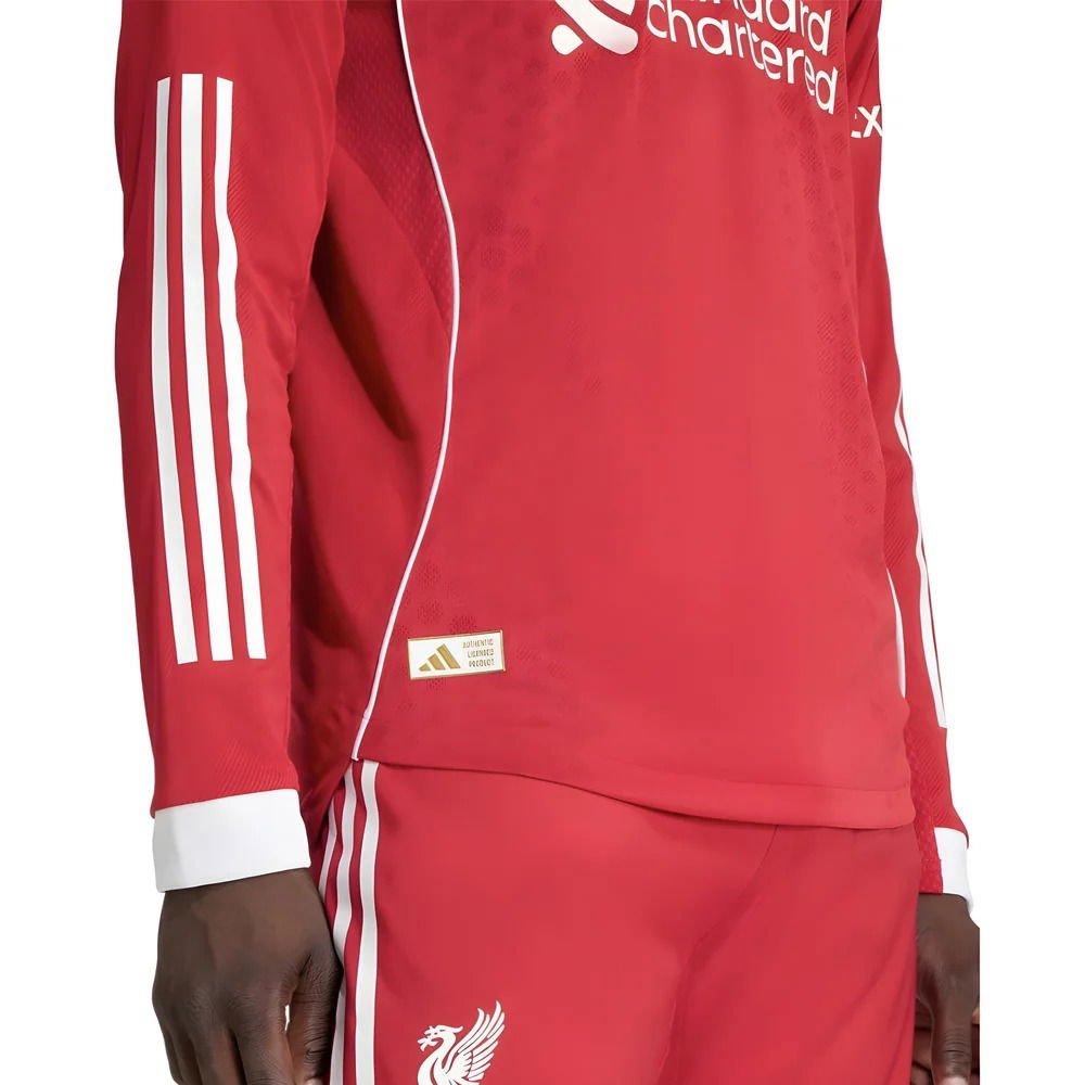 Liverpool Mens 25/26 Player Home Long Sleeve Jersey - Image 3