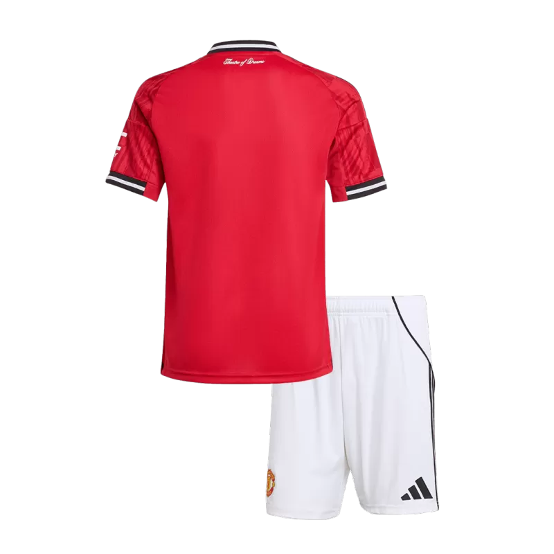 Manchester Unite Kids 25/26 Home Kit - Image 2