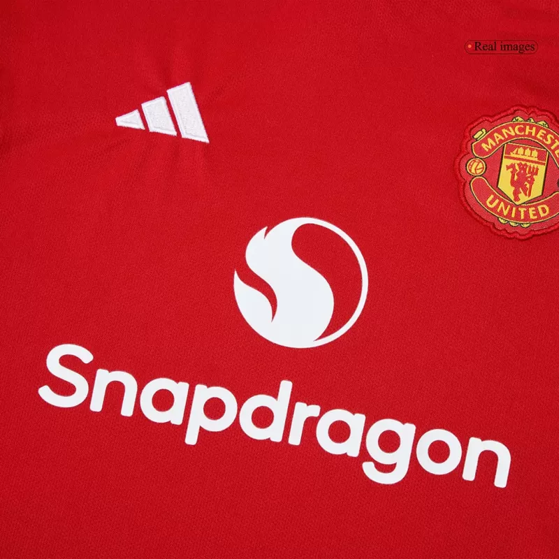 Manchester Unite Kids 25/26 Home Kit - Image 3