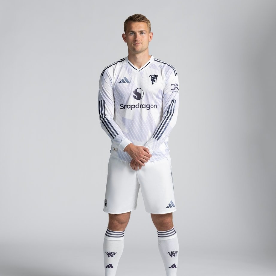 Manchester Unite Men's 25/26 Player Away Long Sleeve Jersey - Image 7