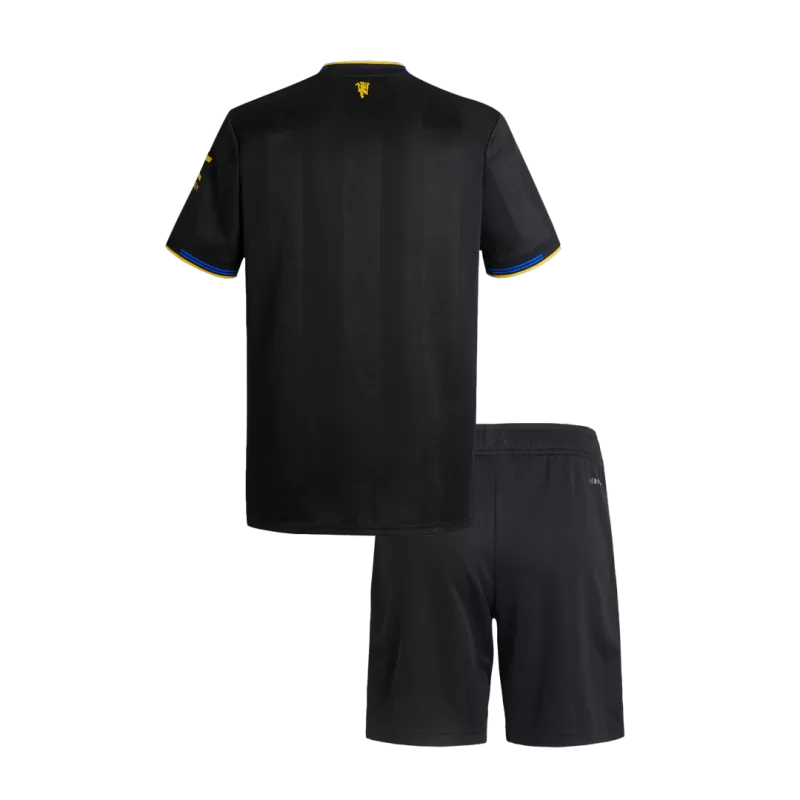Manchester Unite Kids 25/26 Third Kit - Image 2