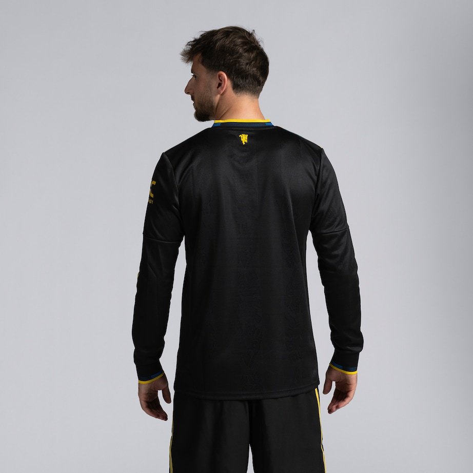 Manchester Unite Men's 25/26 Player Third Long Sleeve Jersey - Image 8