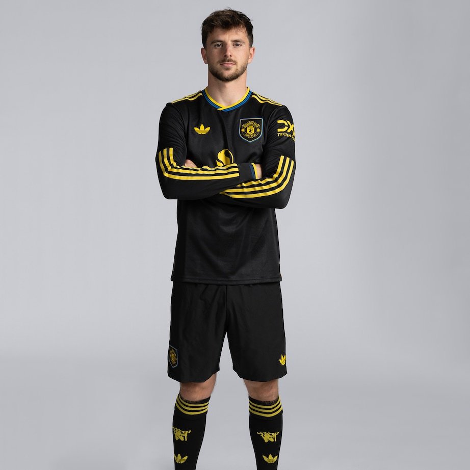 Manchester Unite Men's 25/26 Player Third Long Sleeve Jersey - Image 9