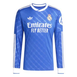 Real Madrid Men's 25/26 Fan Third Long Sleeve Jersey
