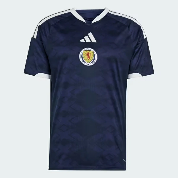 Front of Scotland 2026 World Cup fan version football shirt for wholesale.