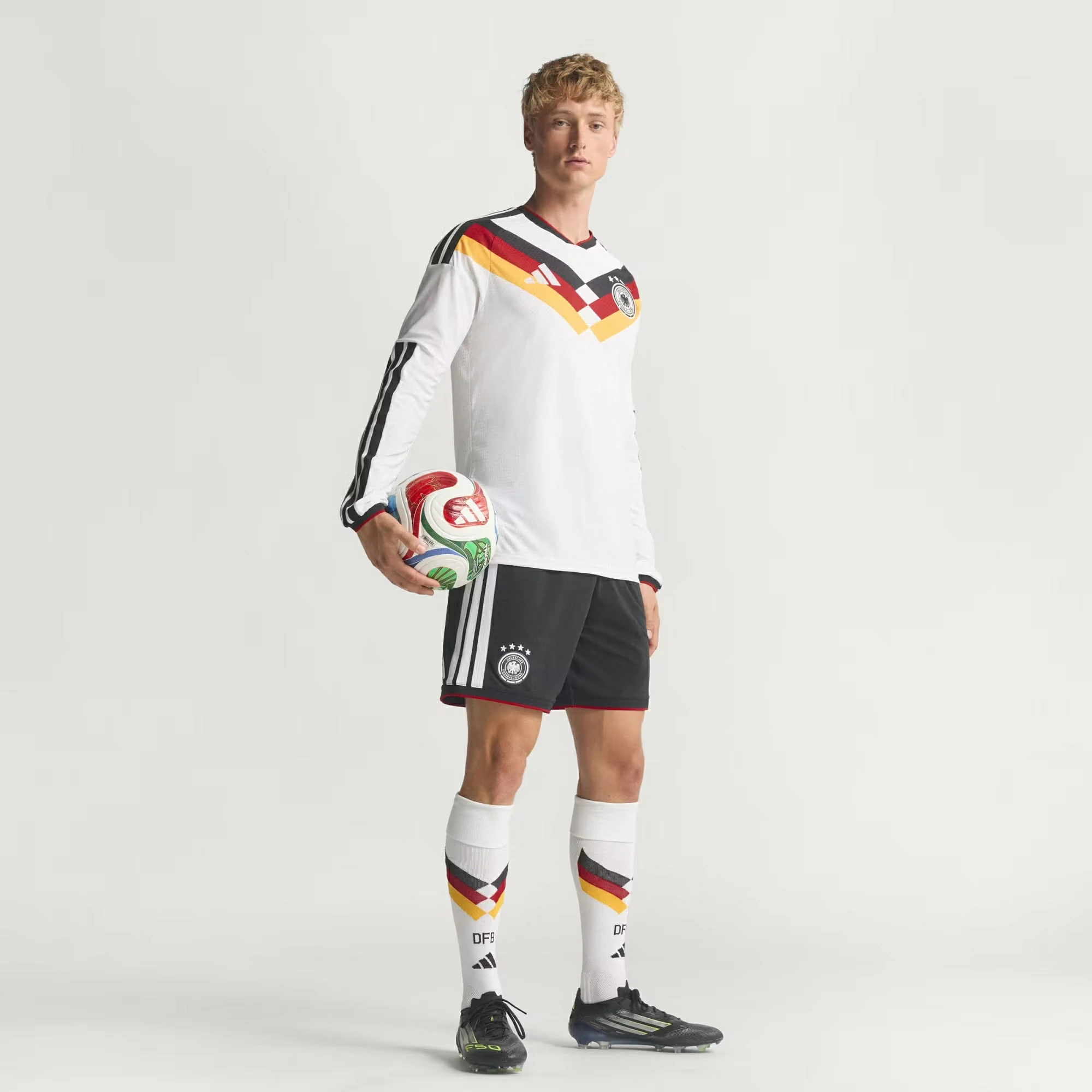 Germany 26 Home Long Sleeve Jersey (Player Version) - Image 8