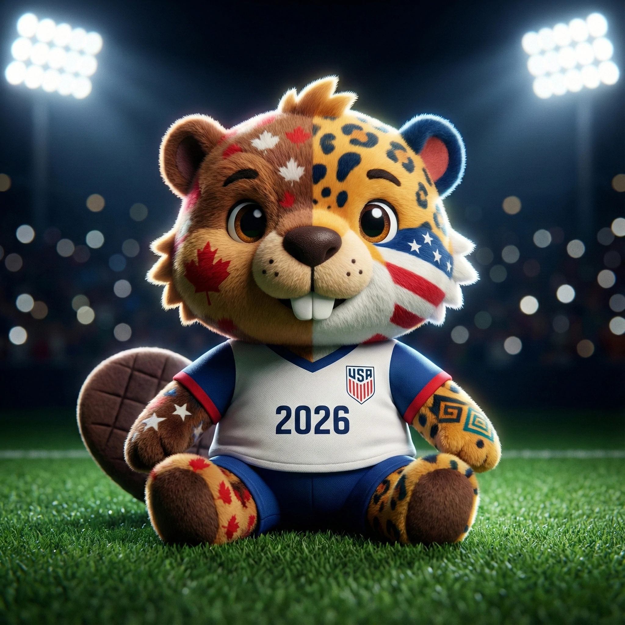 2026 World Cup mascot plush toy for wholesale bulk supply.