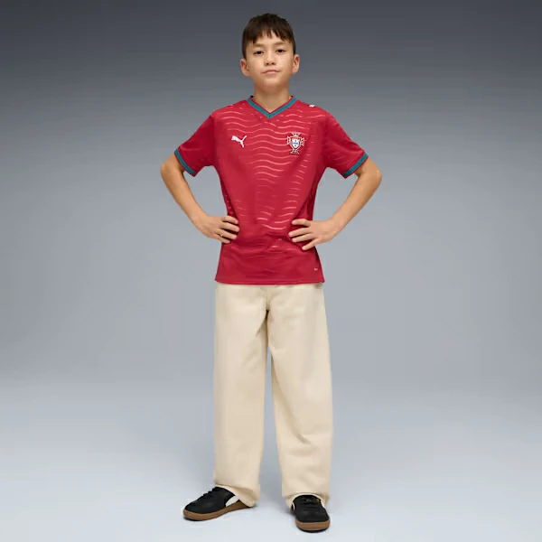 Portugal 26 Home kids Jersey - Image 6