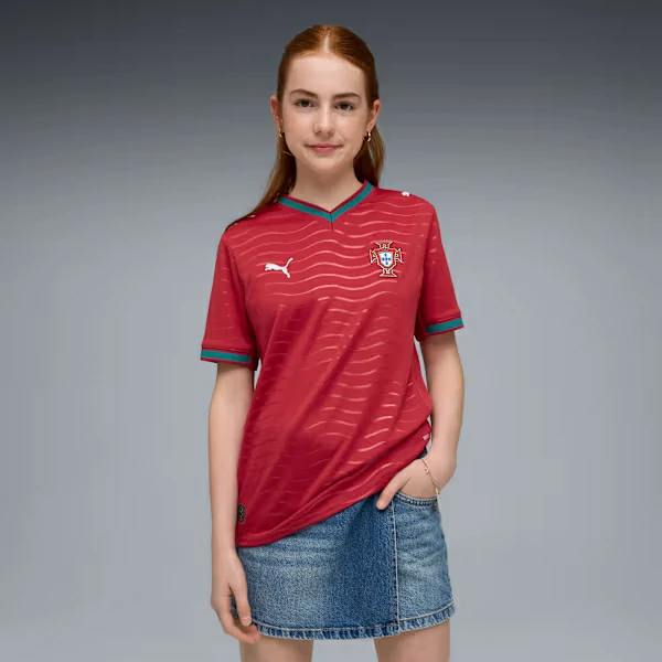 Portugal 26 Home kids Jersey - Image 3
