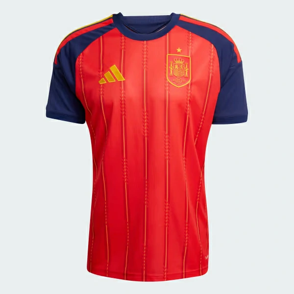 Front of Spain 2026 World Cup fan version football shirt for wholesale.