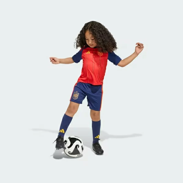 Spain 26 Home kids Jersey - Image 9