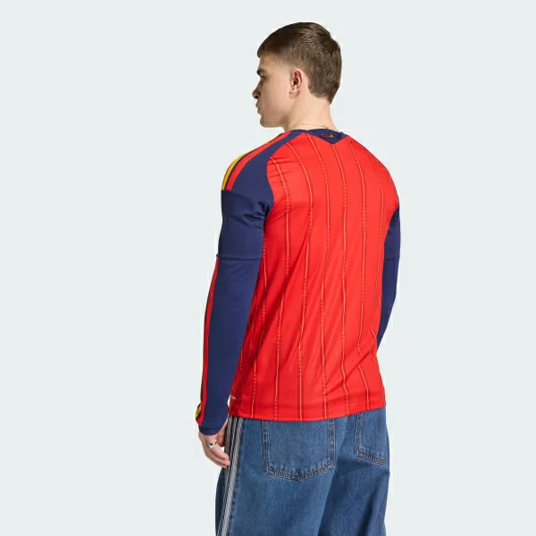 Spain 26 Home Long Sleeve Jersey (Fan Version) - Image 6