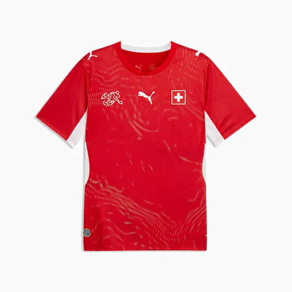 Front of Switzerland 2026 World Cup fan version football shirt for wholesale.