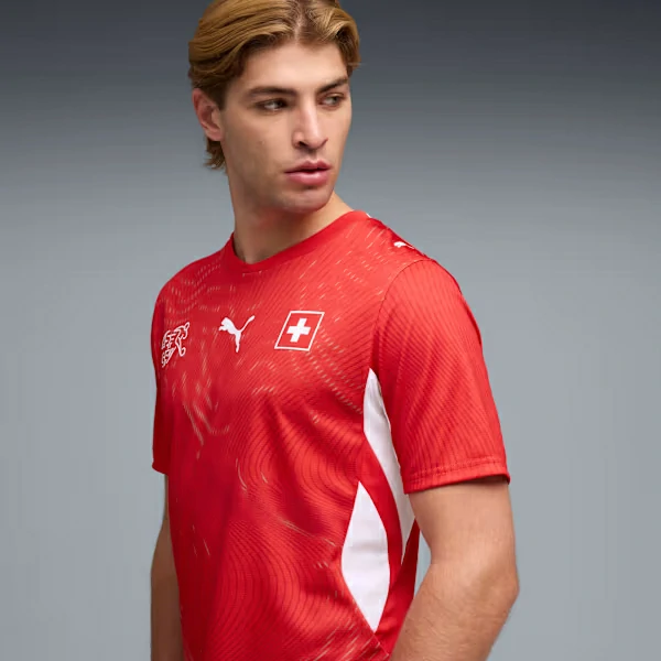 Switzerland 26 Home Men's Jersey (Fan Version) - Image 5