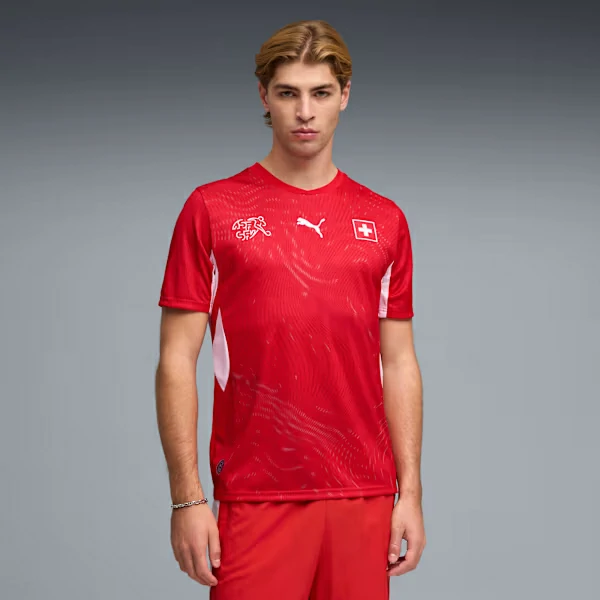 Switzerland 26 Home Men's Jersey (Fan Version) - Image 3