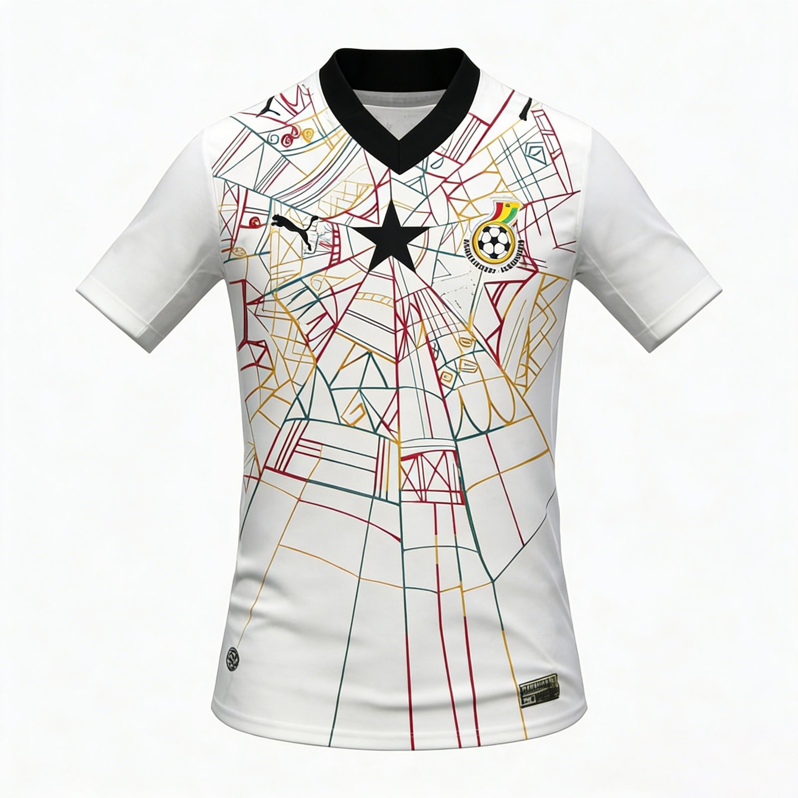Ghana 26 Home Men's Jersey (Player Version)