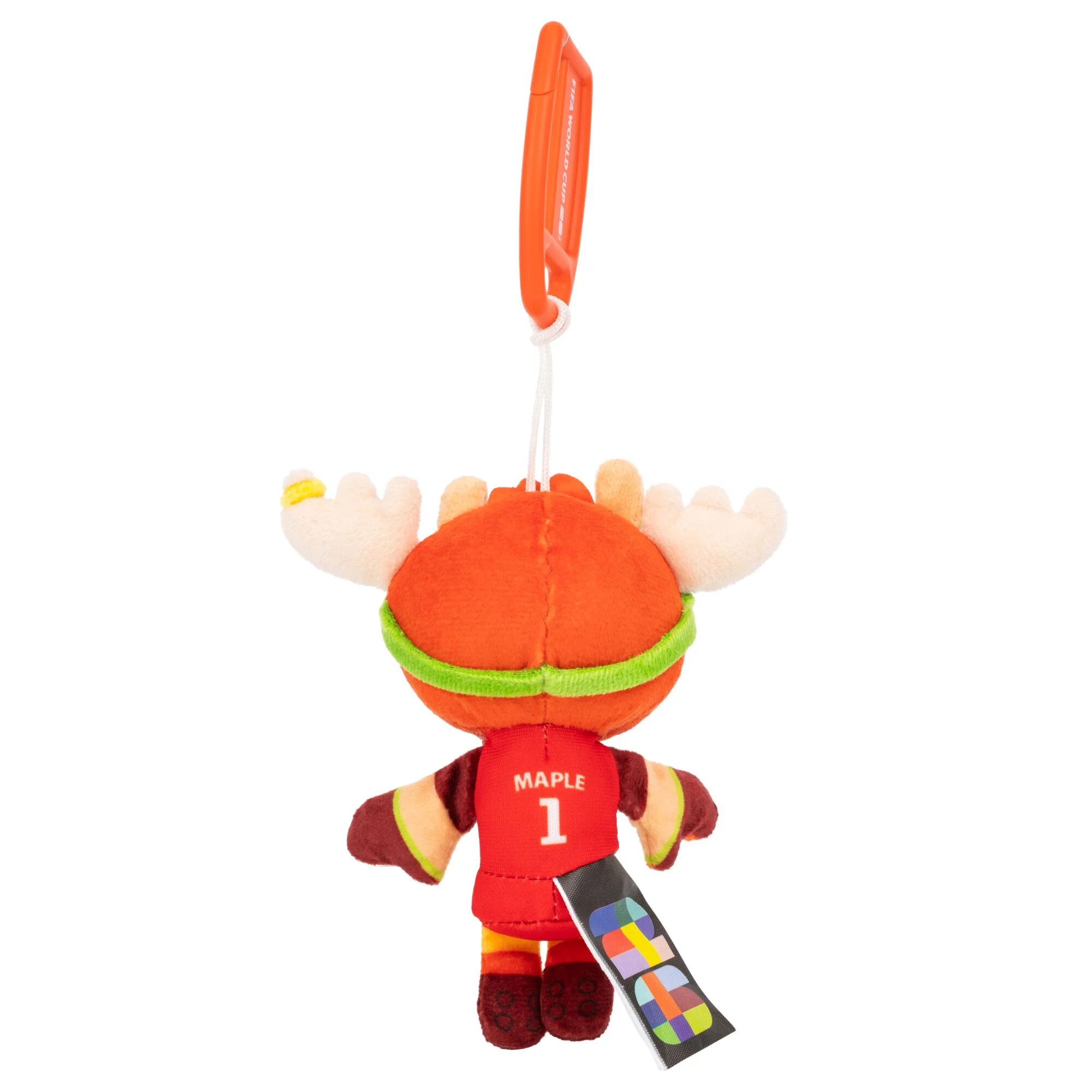 2026 World Cup 4" Plush Canada Mascot Keychain - Image 4