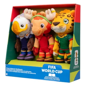 2026 World Cup 10" Mascot Plush Multipack